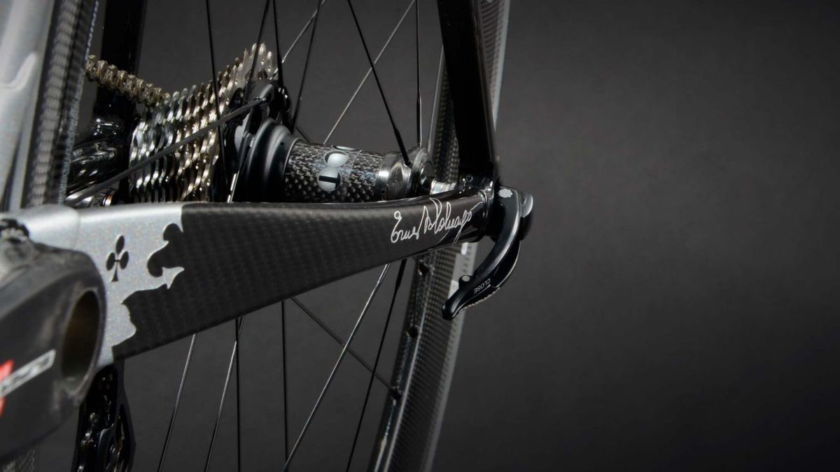A look down the seatstays