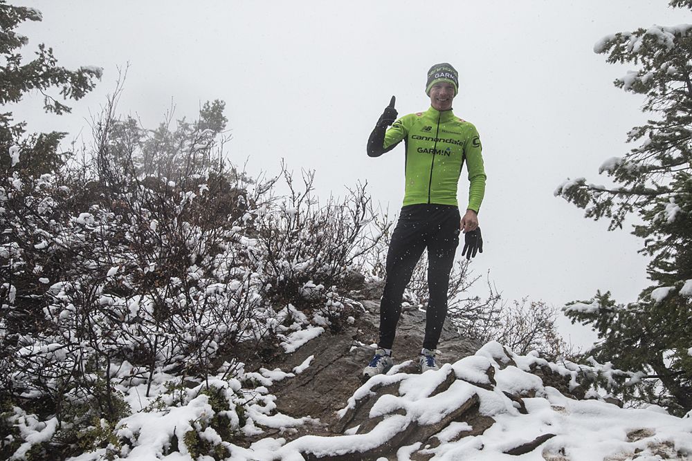 Thumbs up for the hike