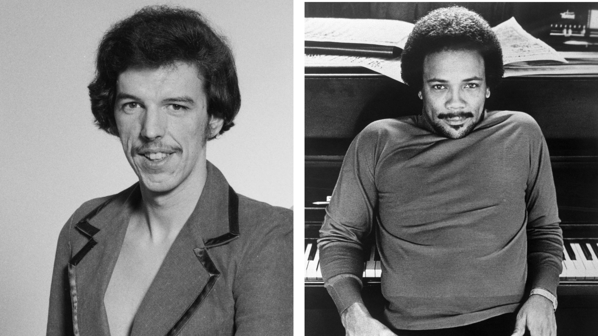 Rod Temperton and Quincy Jones
