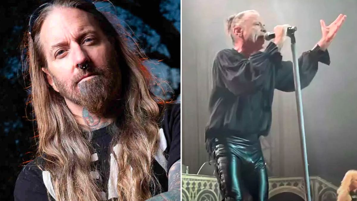 Dez Fafara and Bruce Dickinson