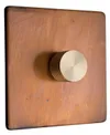 COPPER SINGLE DIMMER SWITCH