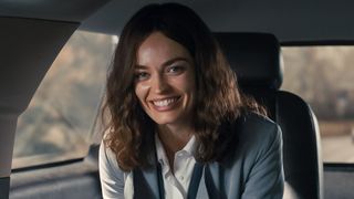 Emma Mackey as Ella McCay in "Ella McCay" (2025).