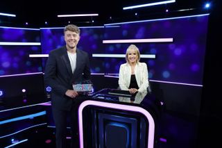 The Finish Line on BBC1 sees Roman Kemp joining forces with Blue Peter legend Sarah Greene.