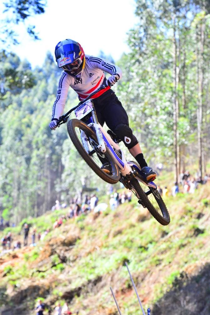 GT Factory Racing's Rachel Atherton will be hoping to get her first UCI MTB World Cup Pietermaritzburg victory under her belt this weekend after claiming the World Champs title at the same venue last year.