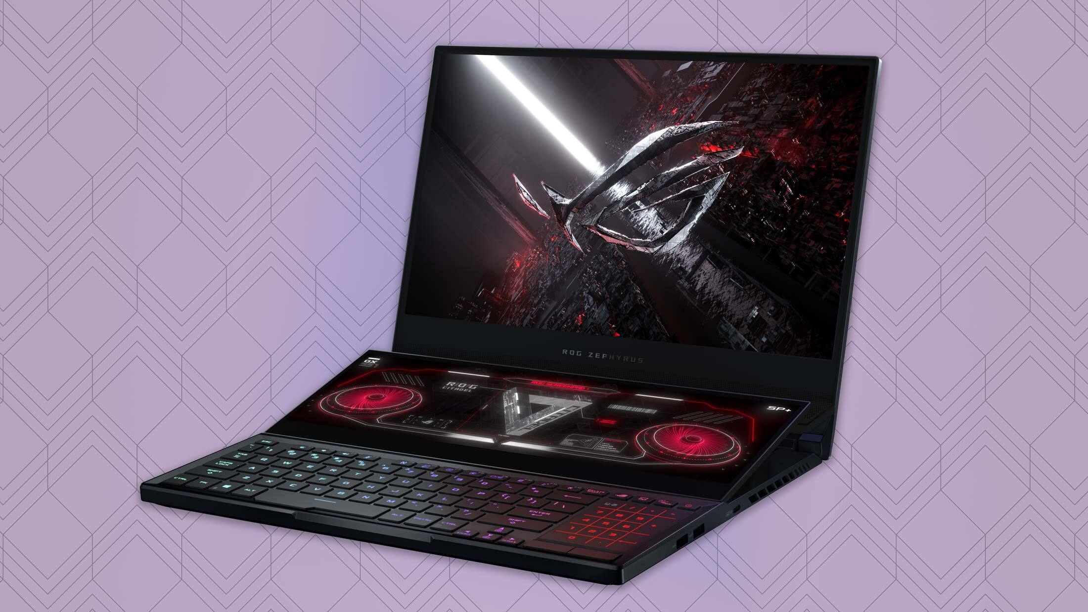 Игровой ноутбук rtx. ASUS ROG Zephyrus Duo 15 se. ROG Zephyrus Duo диагональ. Ноутбук RTX 3080.