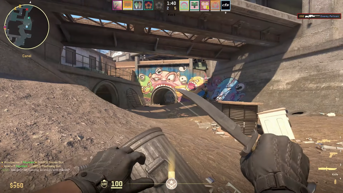 Overpass in Counter-Strike 2.