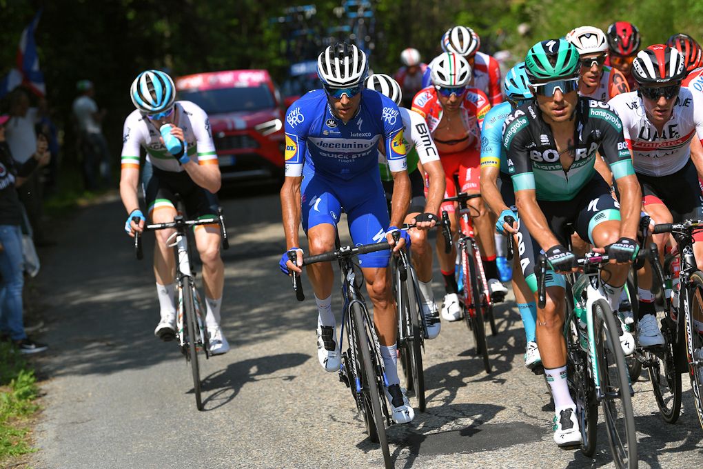 The successful breakaway during stage 12 at the Giro