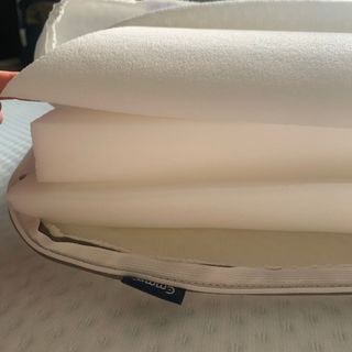 The Emma Foam pillow layers