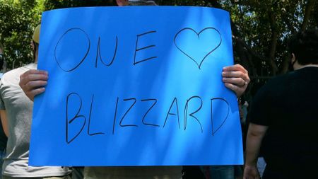 Activision Blizzard Walkout One Blizzard