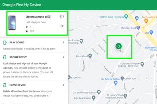 how to find lost Android phone - locate device