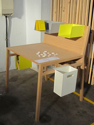 Desk by Sebastian Hecht