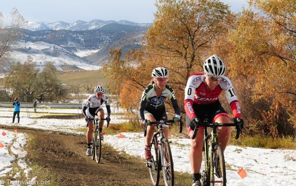 Endurance star Amanda Carey (Kenda-Felt) having a brilliant race