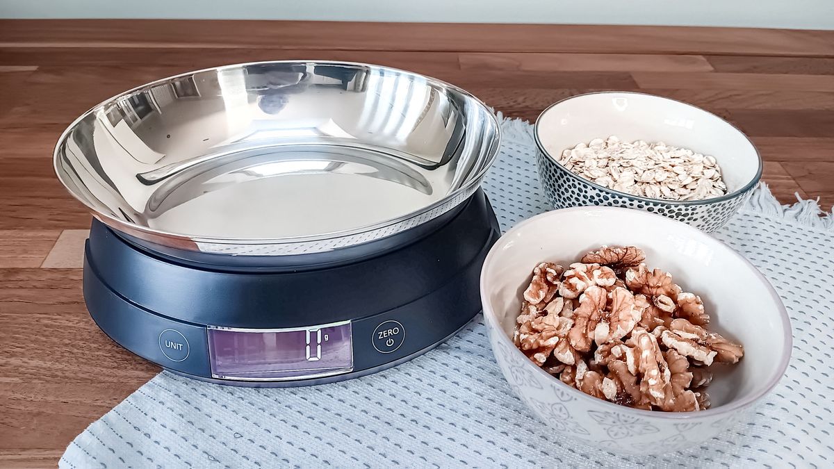 I tried this creative kitchen scale and I was disappointed at the start – but the double cover is worth it