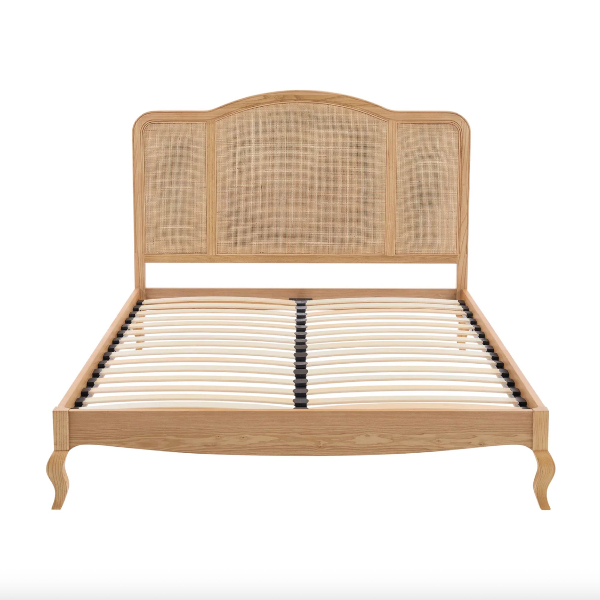 Annecy Rattan Bed Frame - Natural