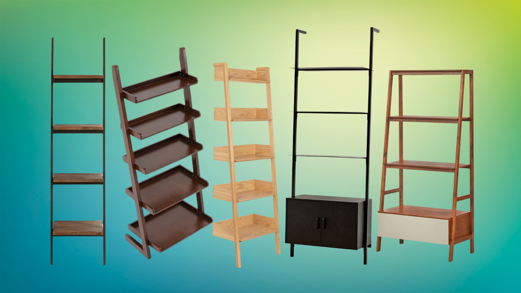 12 of the Best Ladder Bookshelves Perfect for Small Spaces