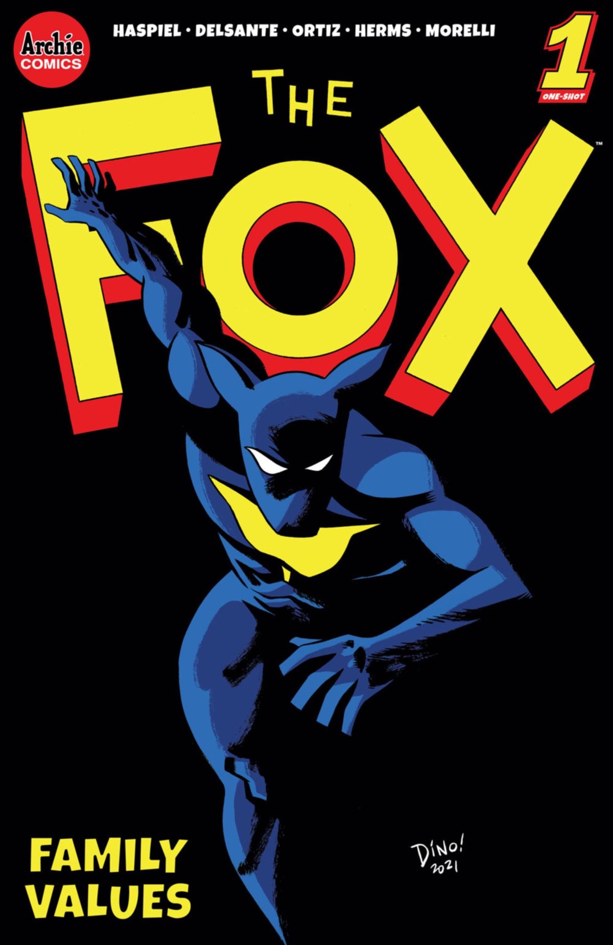 The Fox: Family Values #1 pages