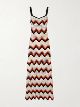 Marea Crocheted Cotton Maxi Dress