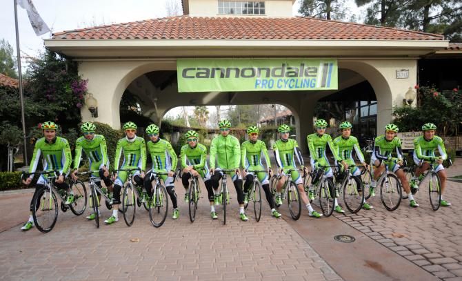 The Cannondale Pro Cycling team
