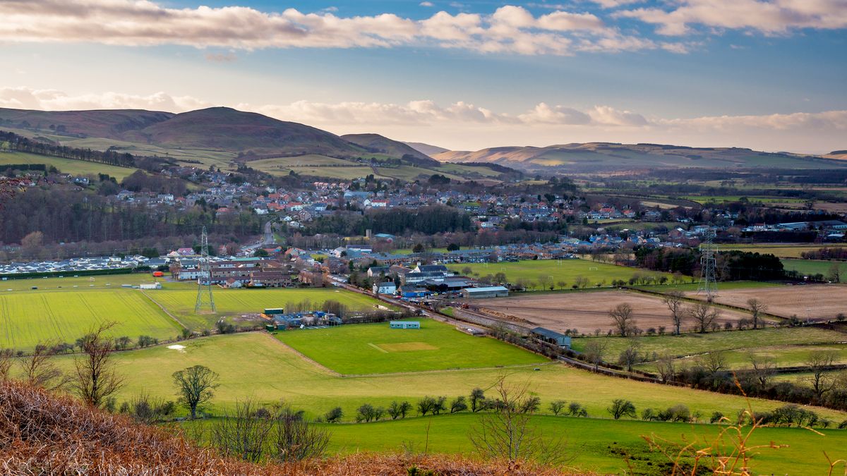 Landscape photograph of the English countryside