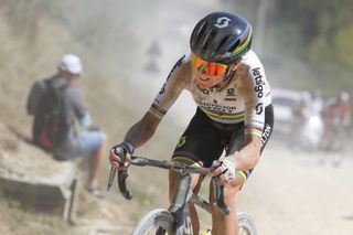 Strade Bianche 2020 Women 14th Edition Siena Siena 136 km 01082020 Annemiek Van VleutenMitchelton Scott photo Valerio PagniBettiniPhoto2020