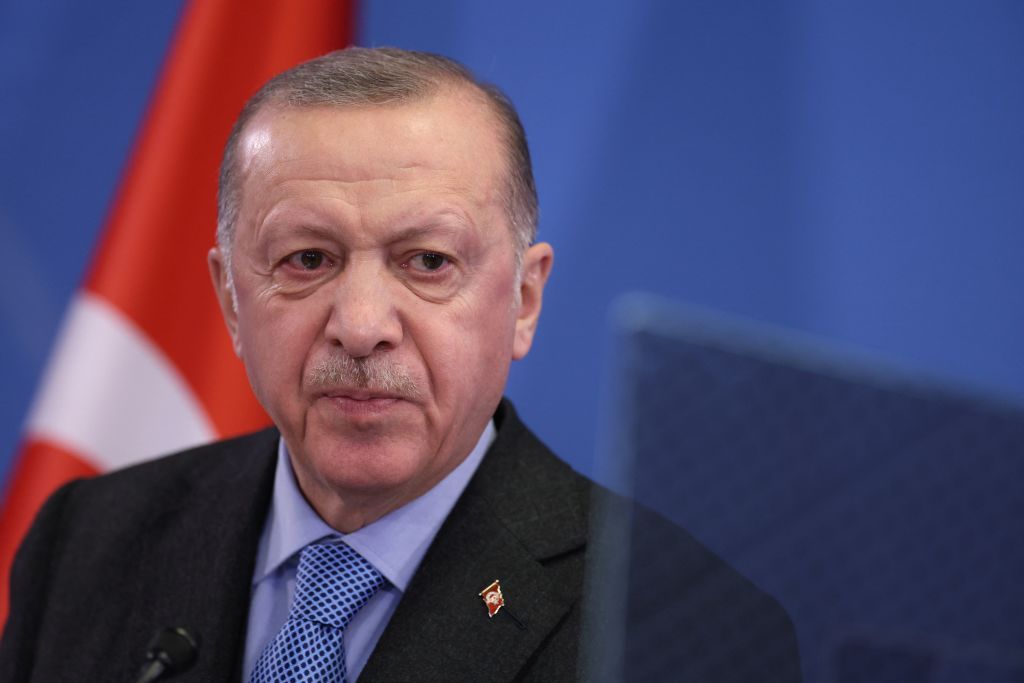 Turkish President Recep Tayyip Erdoğan.