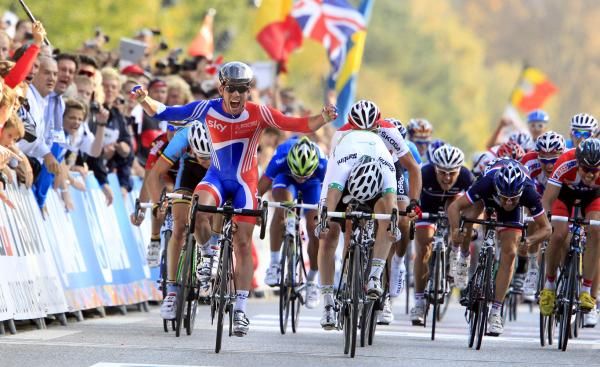 Cavendish had the speed to beat Goss and Greipel