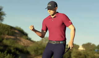 Matt Fitzpatrick pictured in the 2K23 PGA Tour video game