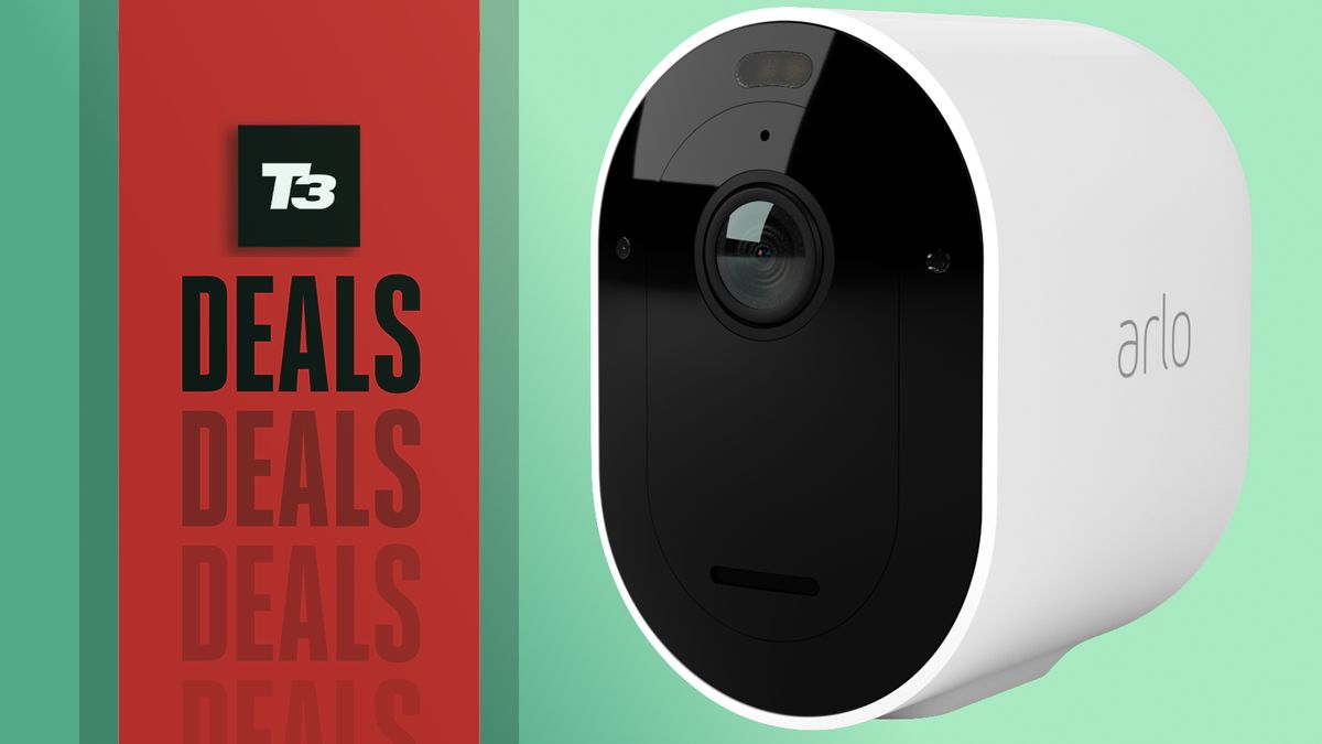 If you want the best security camera, the Arlo Pro 4 is on sale today T3