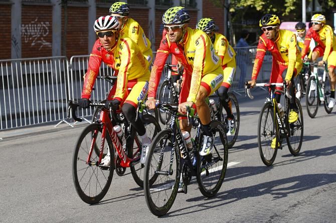Spain on the Worlds course