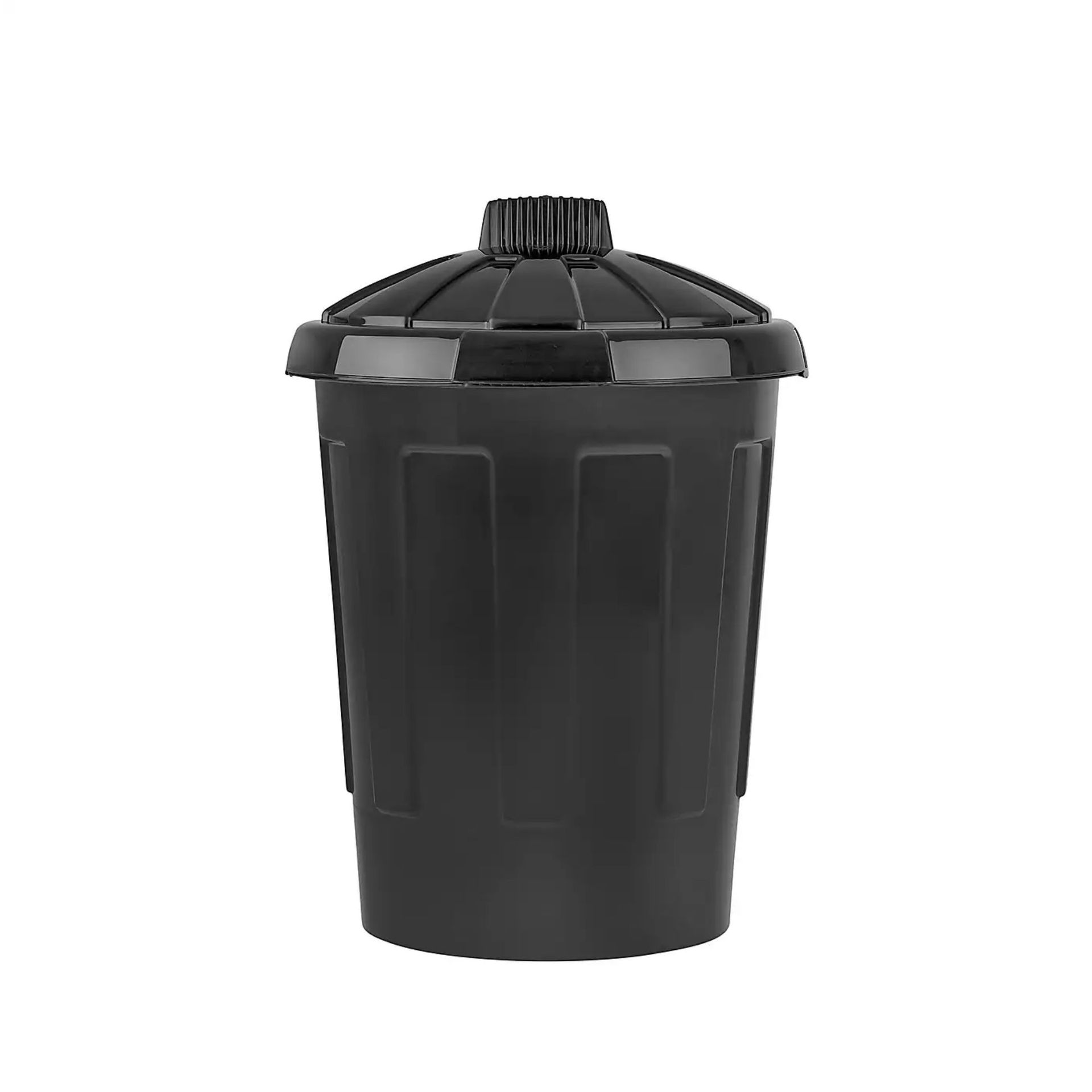 Dunelm Dustbin 80L Black