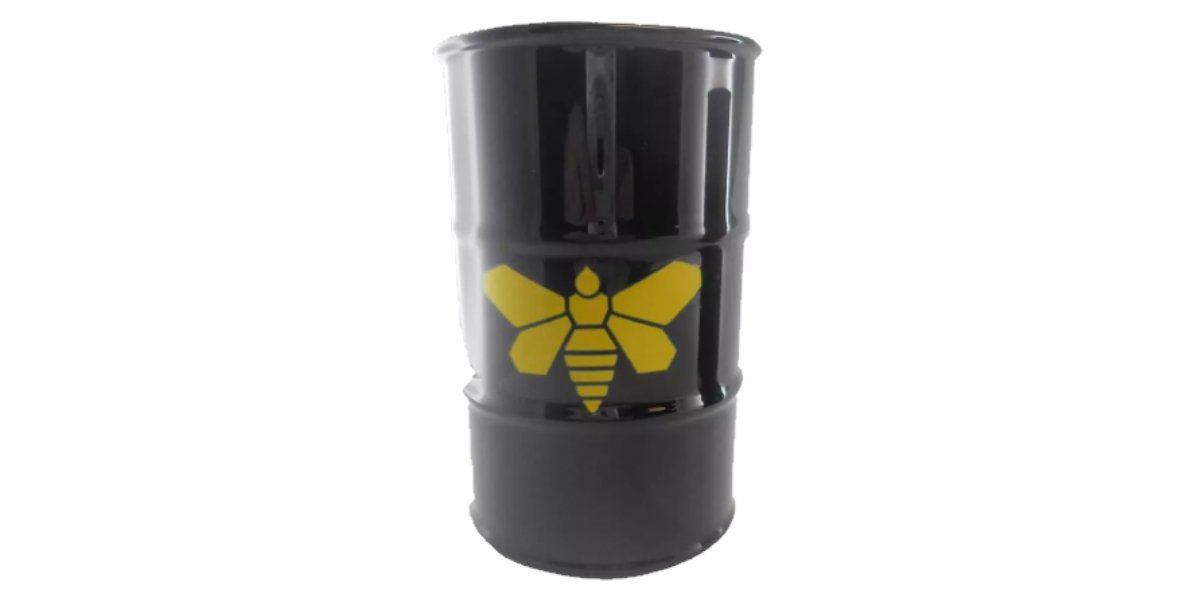 Breaking Bad Barrel Drinking Glass