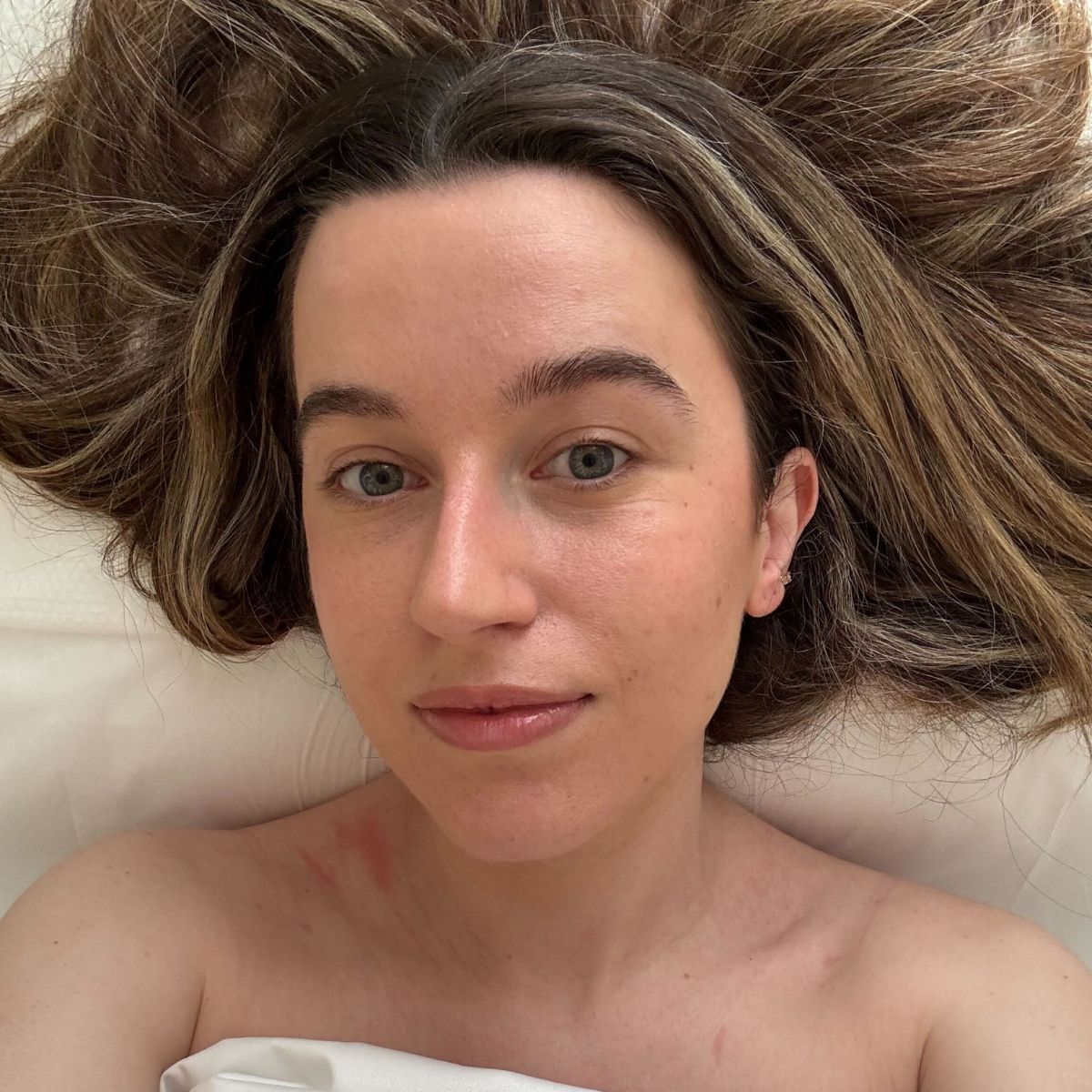 A selfie of deputy beauty editor Grace Lindsay