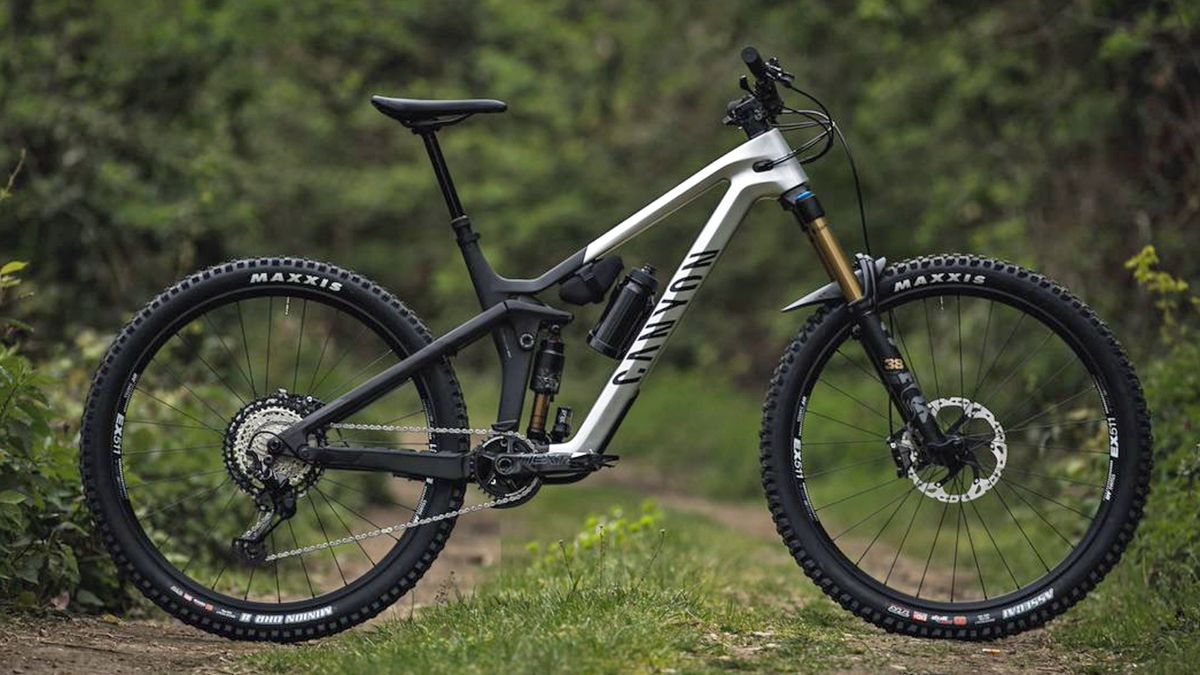 New 2022 Canyon Strive CFR enduro bike