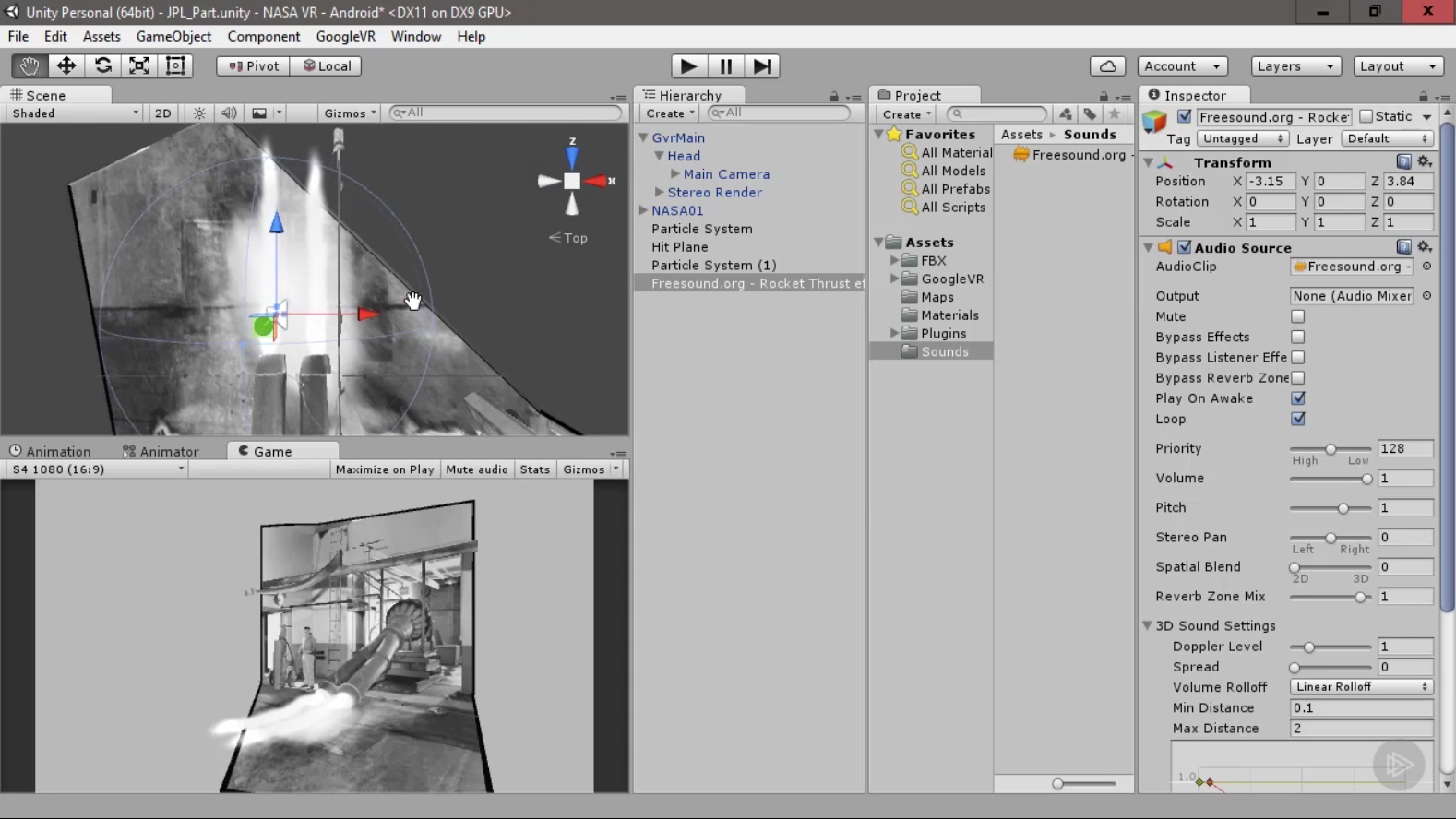 Import your scene into Unity