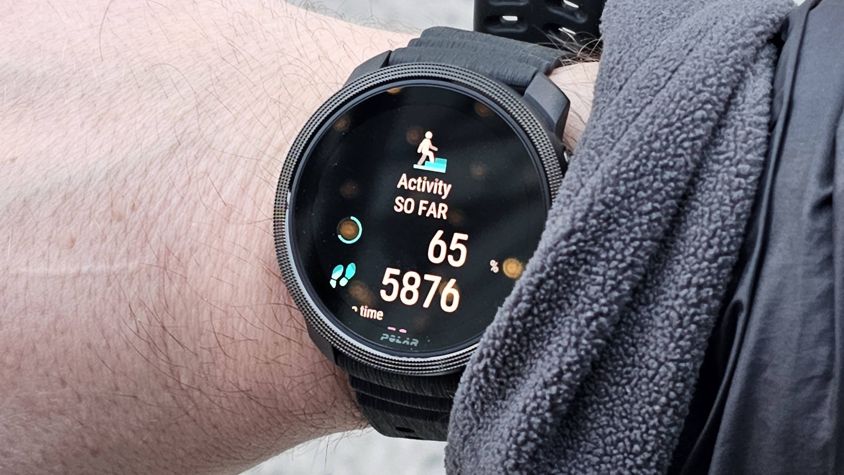 Polar Vantage M3 smartwatch worn on wrist