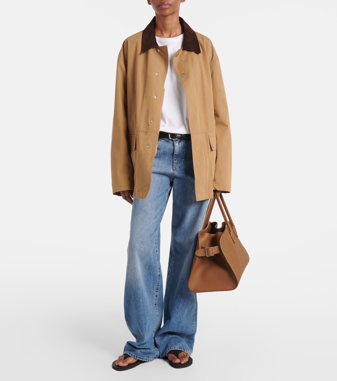 Frank Cotton Gabardine Jacket