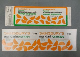 Box of mandarin oranges