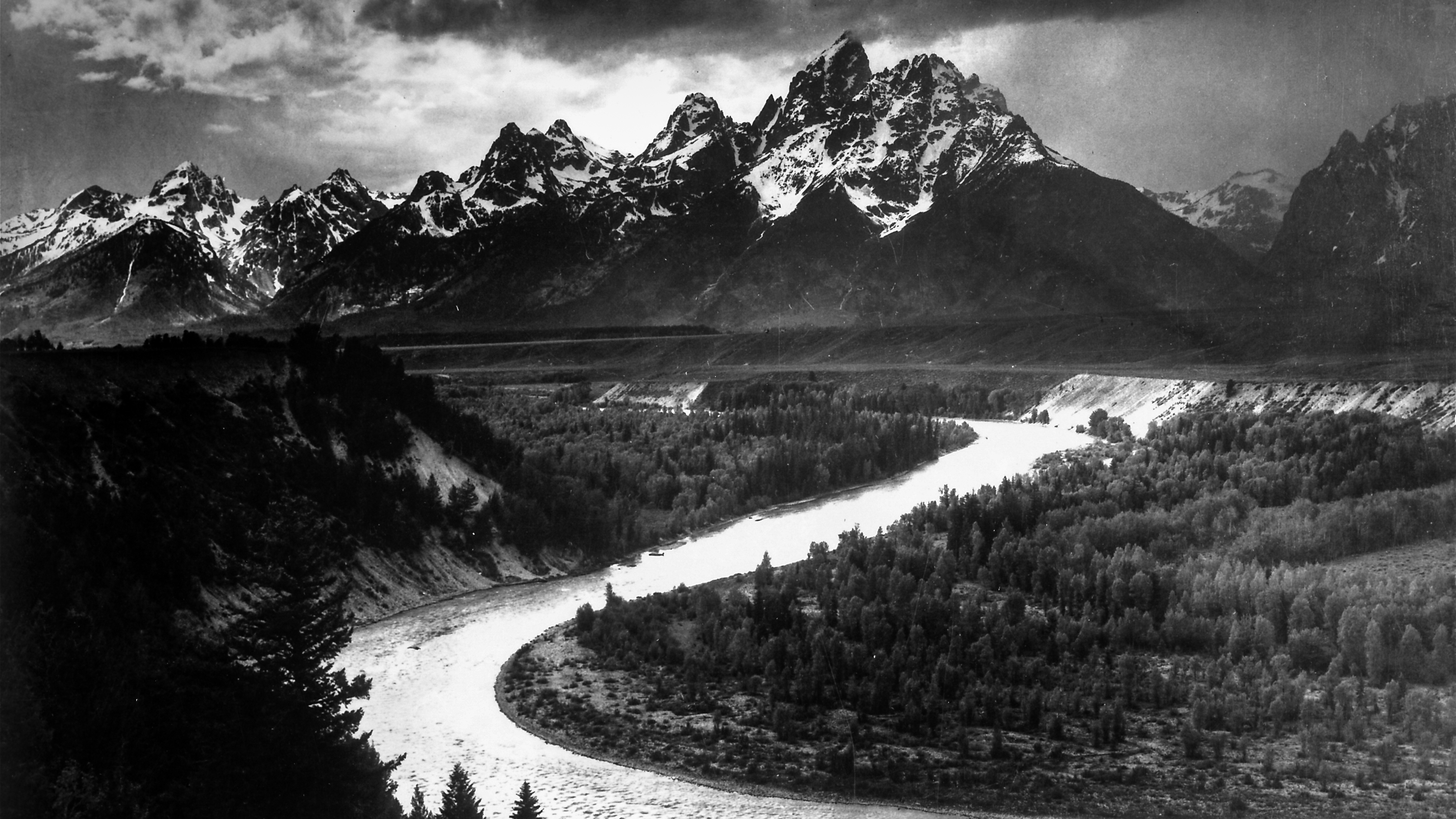 ansel adams moonrise over hernandez