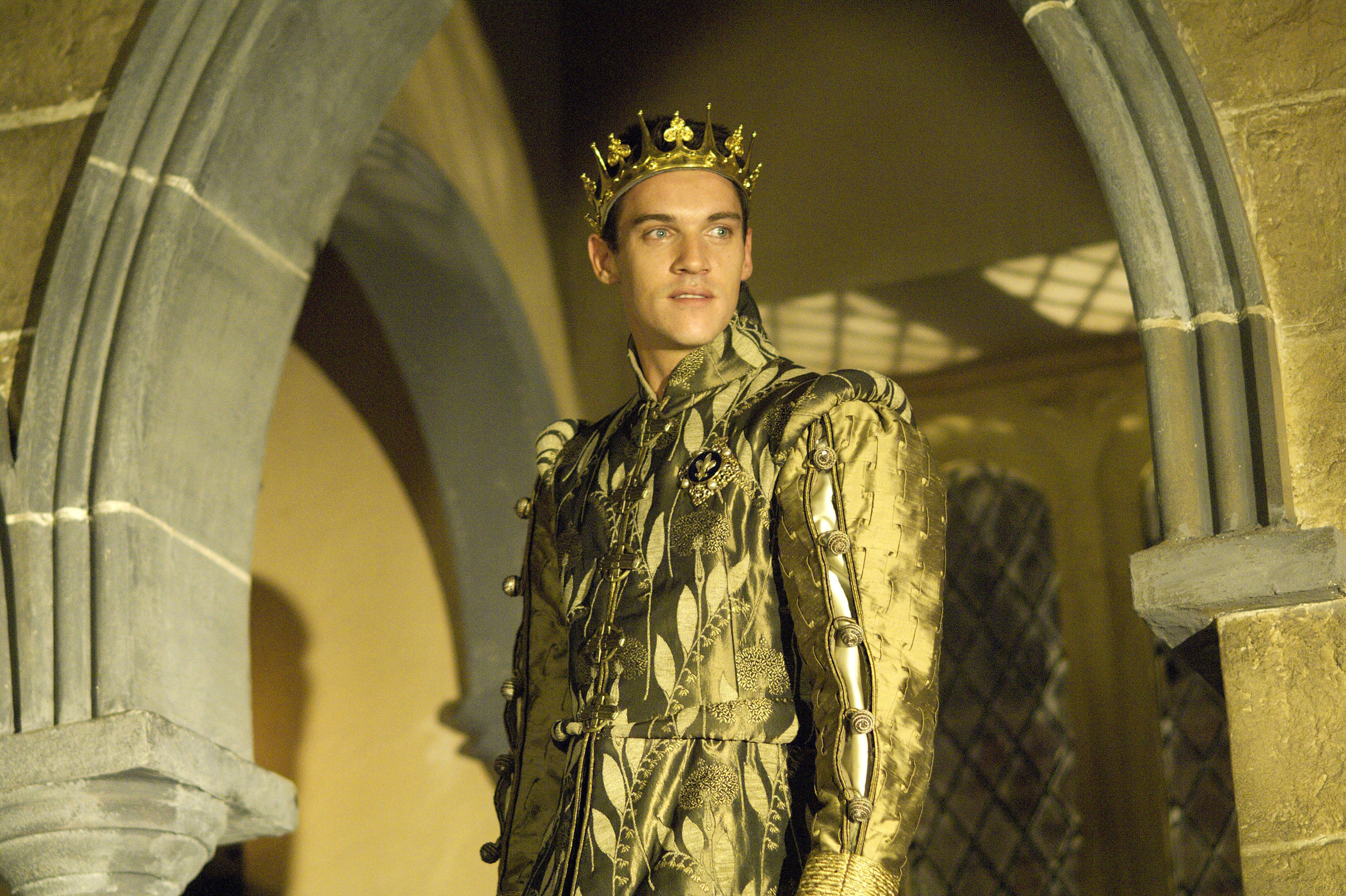 Jonathan Rhys Meyers as Henry VIII in the TV series The Tudors
