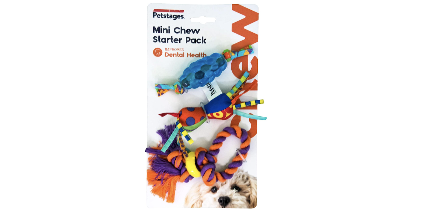 Teething chews for puppies: petstages