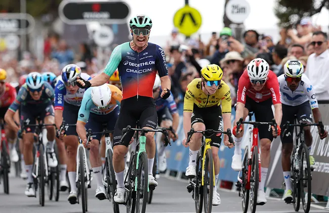 Tobias Lund Andresen vince la Cadel Evans Great Ocean Road Race (foto: Getty Images)