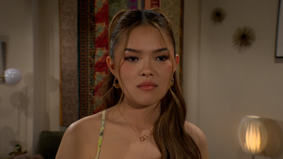 Luna (Lisa Yamada) looks upset in The Bold and the Beautiful