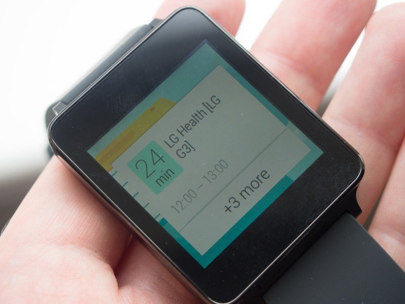 LG G Watch notifications