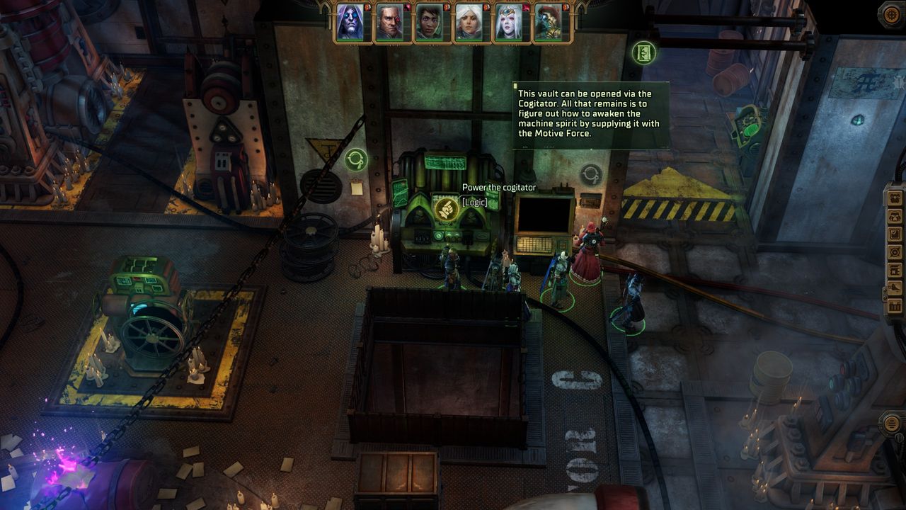 Rogue Trader Upperway puzzle - Cogitator
