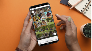 Redesigned Amazon Photos Android app in action