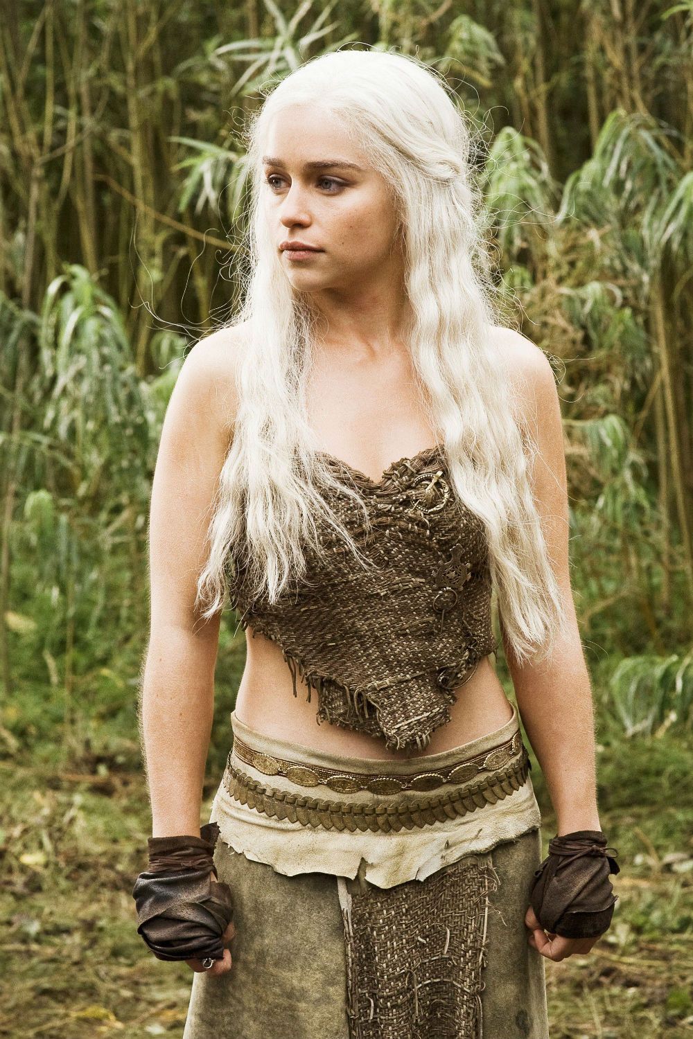 Shackled Emilia Clarke