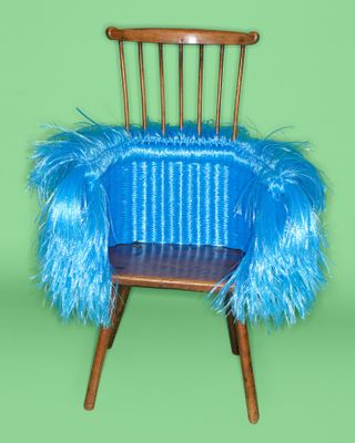 A colourful Loewe Welsh stick chair