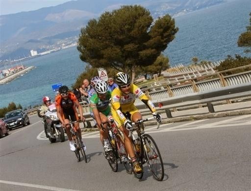 The break continues its long journey along the Italian coast to Sanremo.