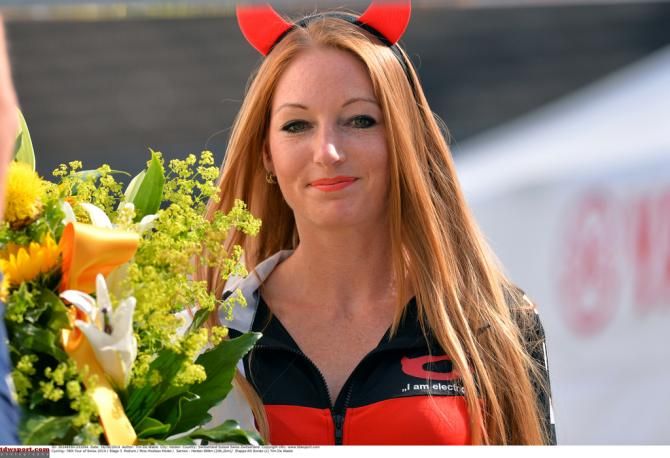 A podium devil