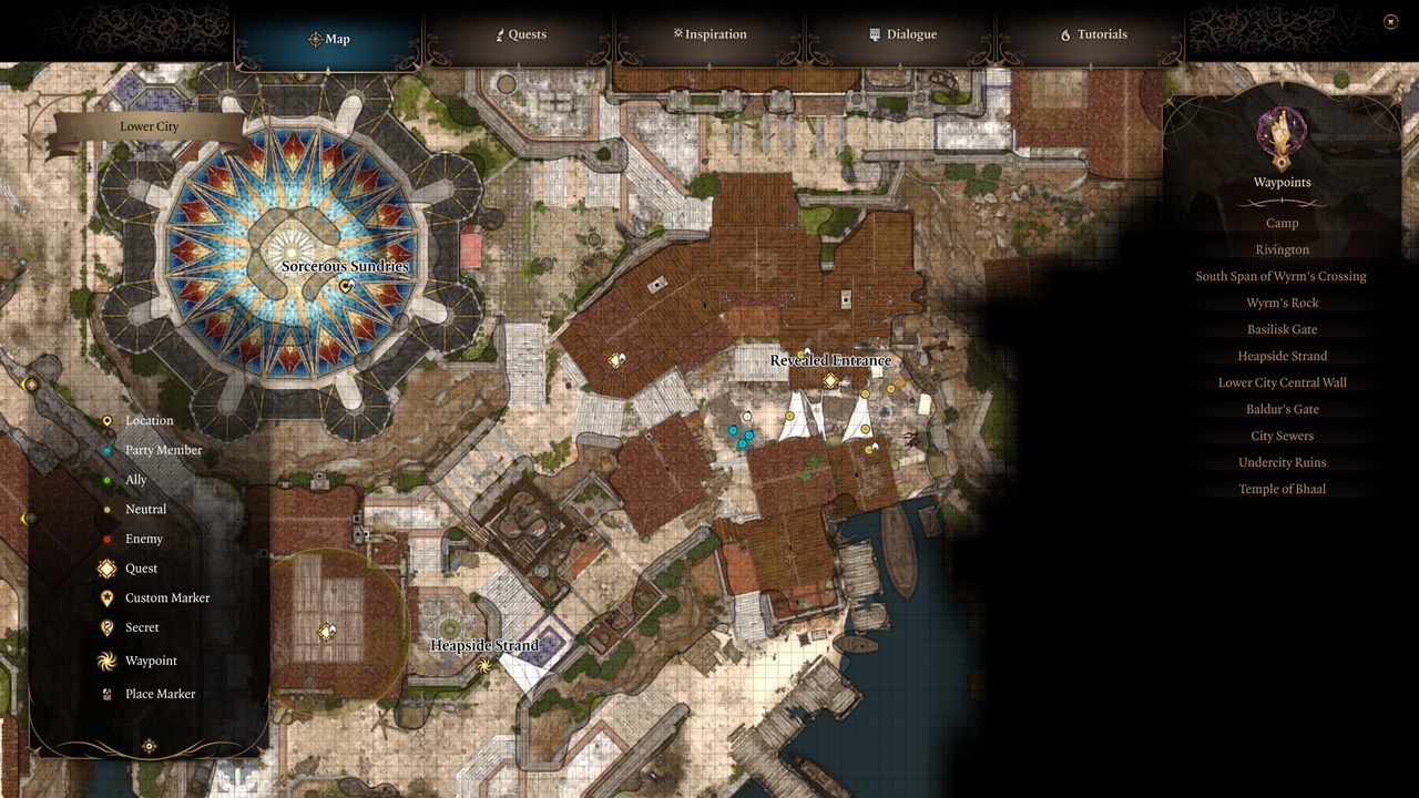 Baldur's Gate 3 Find Mol - Guildhall location